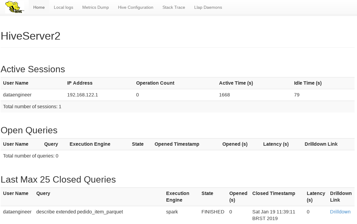 Plataforma de big data com Hadoop 3, Hive 3 e Spark 2.4 - Marco Reis